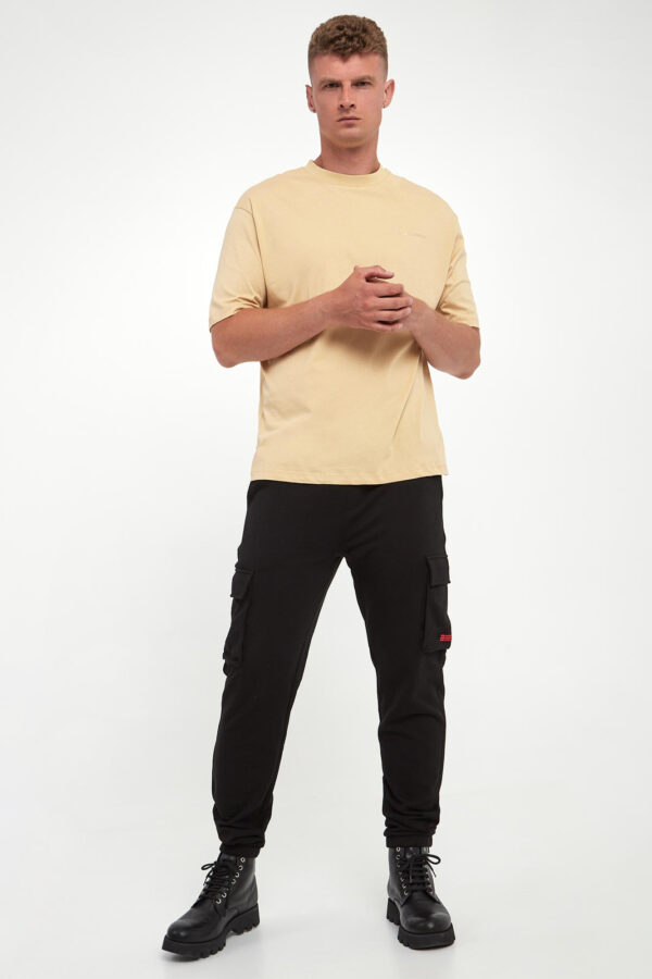 90162126d713a73fdea7645ed03194c74346ee0c T-shirt męski z logo KARL LAGERFELD