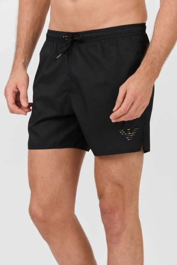 EMPORIO ARMANI Czarne męskie kąpielówki, Rozmiar 52