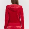 JUICY COUTURE Damska czerwona bluza Robertson Class
