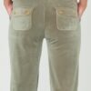 JUICY COUTURE Zielone damskie spodnie Del Ray