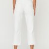 7 FOR ALL MANKIND Białe jeansy damskie THE MODERN STRAIGHT Milk