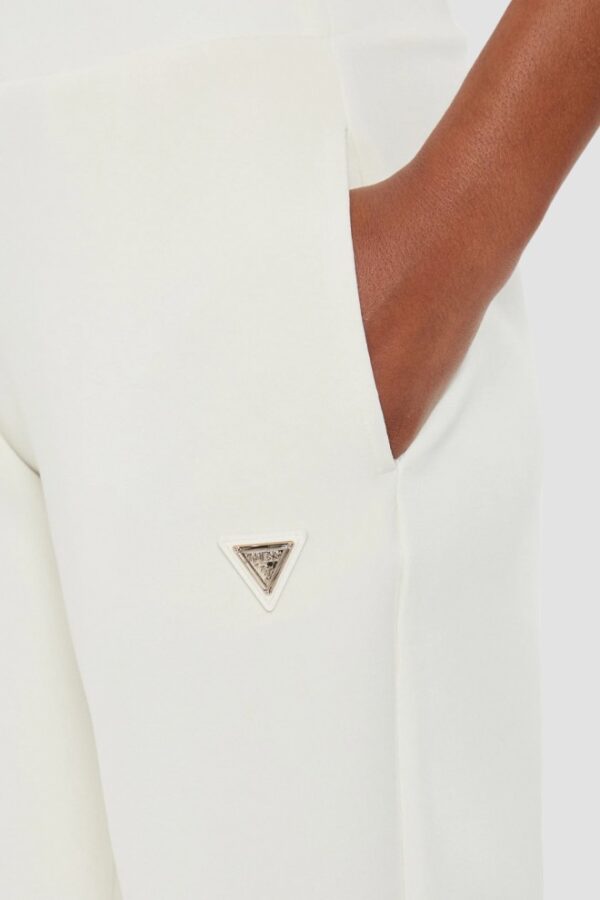 GUESS Beżowe damskie spodnie dresowe Olympe