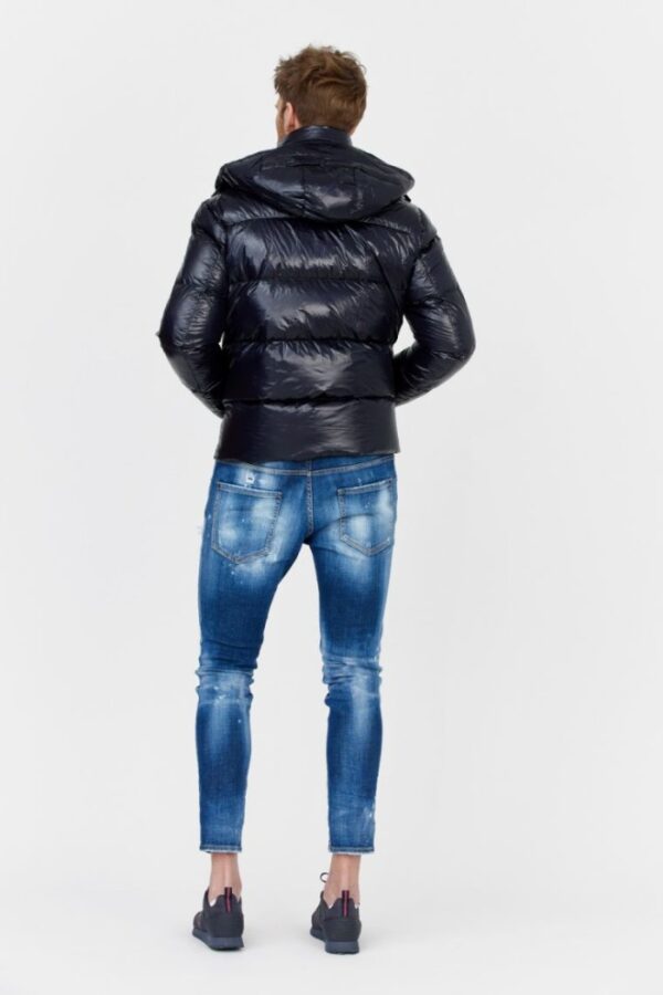 924321610ac6a84f04782f9f21791a81766ebcba EMPORIO ARMANI Granatowa puchowa kurtka męska, Rozmiar 48