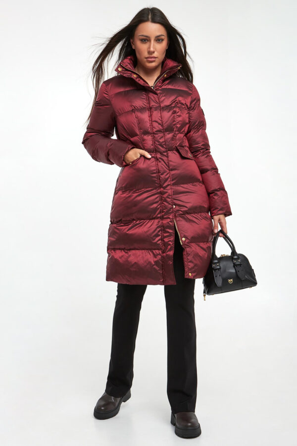 Płaszcz damski pikowany Usoa PINKO