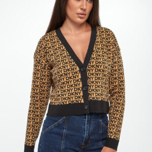 92962060836d936d8628a9c079246b1cefd0dde7 Kardigan damski logowany DKNY