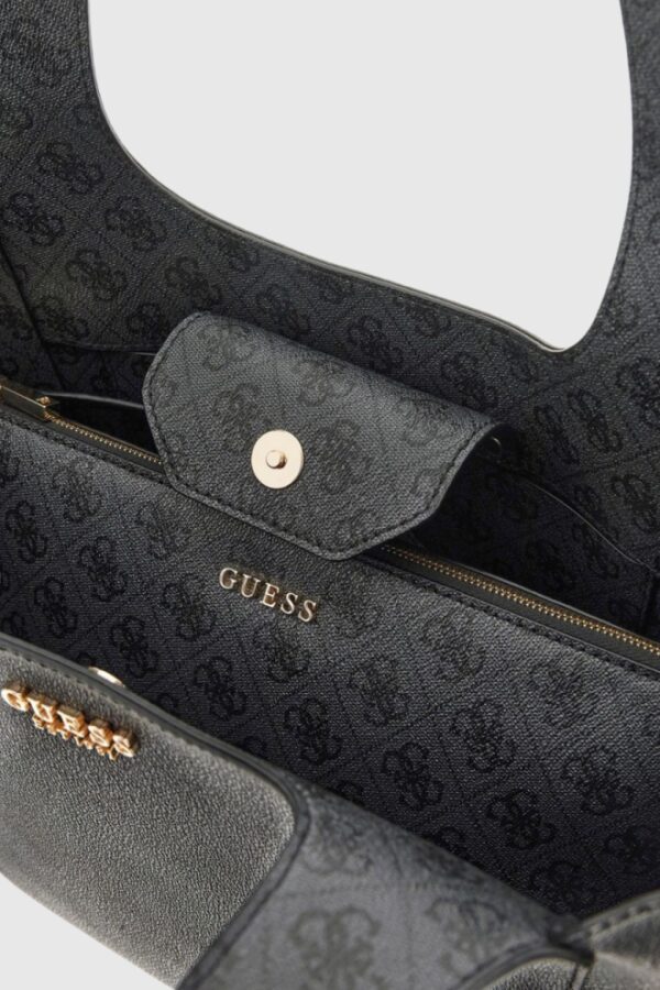 GUESS Czarna shopperka damska Calista 2 In 1
