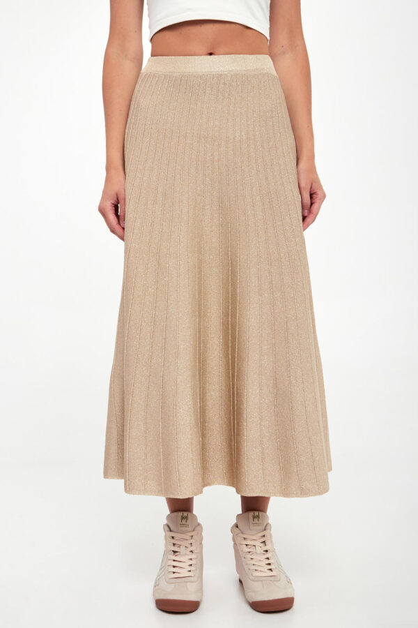 Spódnica lureksowa midi Crusca MARELLA