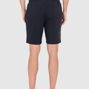 EA7 Granatowe męskie szorty dresowe