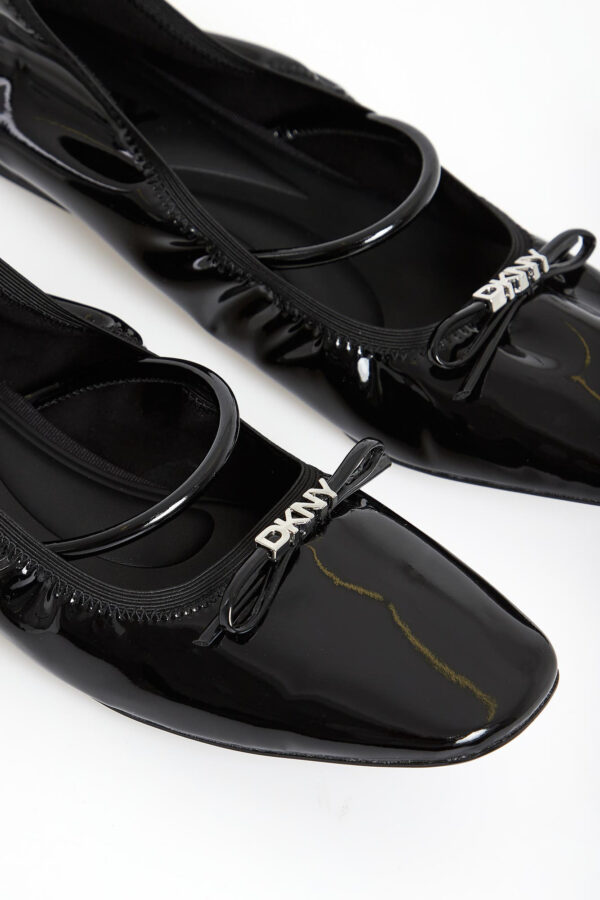 Baleriny damskie lakierowane DKNY