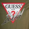 9550544b46ca50591edbe9f445c22269072c8cef GUESS Zielony t-shirt damski bawełniany icon