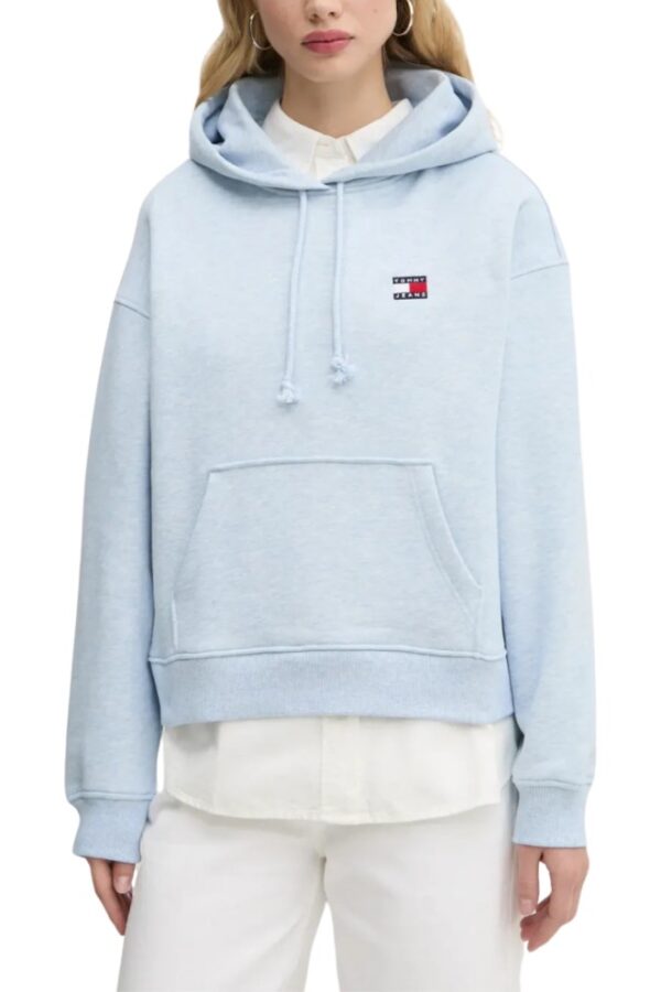 TOMMY JEANS Błękitna damska bluza