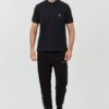 EMPORIO ARMANI Czarne męskie polo
