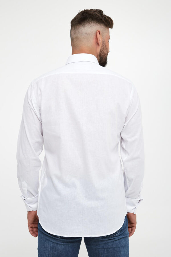 Koszula męska lniana KARL LAGERFELD