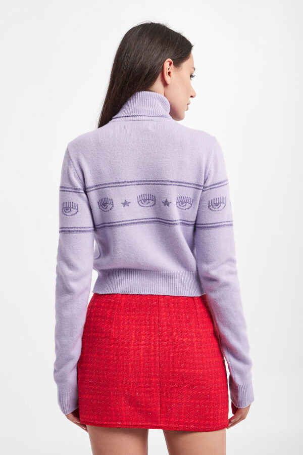 96668ee75b57a0028450eac0c0b541d7b514470a Golf z wełną CHIARA FERRAGNI