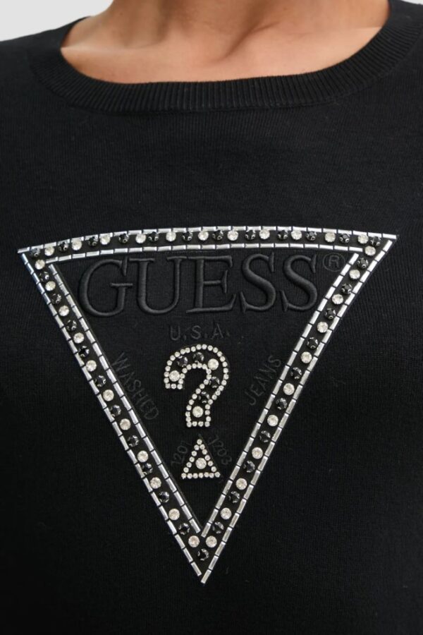 GUESS Czarny damski sweter Ivory