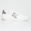 Sneakersy damskie skórzane DKNY