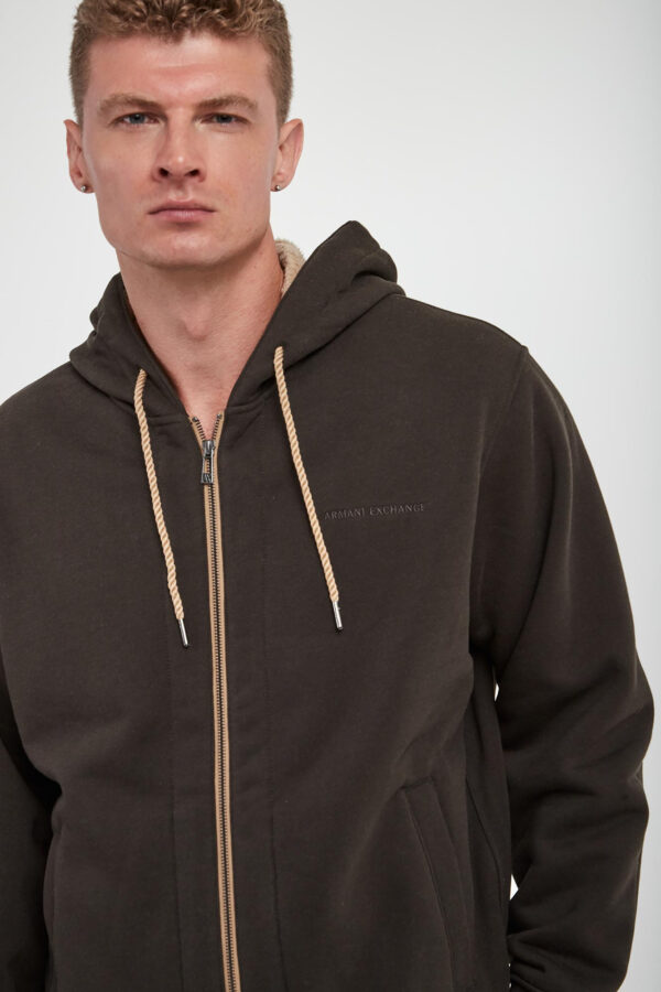 97384c0a525ee0dd52ba46468ab6076e3665accb Bluza męska z kapturem ARMANI EXCHANGE