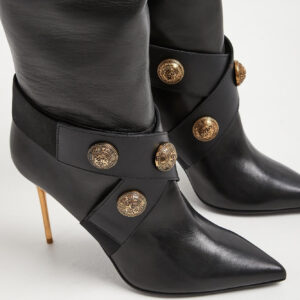 Kozaki damskie na szpilce BALMAIN