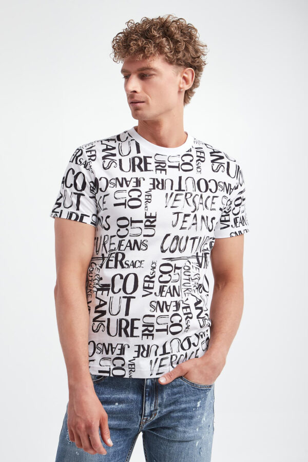 978f2291db8a538d8a3d1db32ac68a2a123d173f T-shirt męski VERSACE JEANS COUTURE