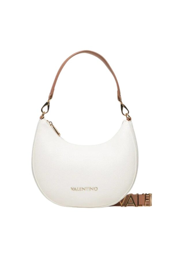 VALENTINO Biała torebka księżyc Alexia Hobo Bag