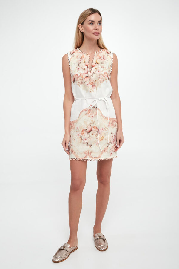 9800b7def665d3b611c4aaeb2f289c4748950f97 Sukienka lniana mini TWINSET