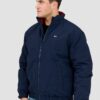 TOMMY JEANS Granatowa męska kurtka przejściowa z drobnym logo