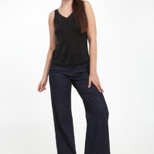 Top damski z cyrkoniami JOSEPH RIBKOFF