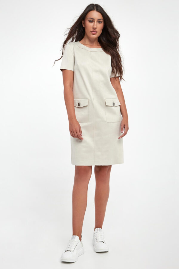 Sukienka zamszowa JOSEPH RIBKOFF