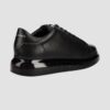 KARL LAGERFELD Czarne sneakersy KAPRI KUSHION Lo Lace Lthr