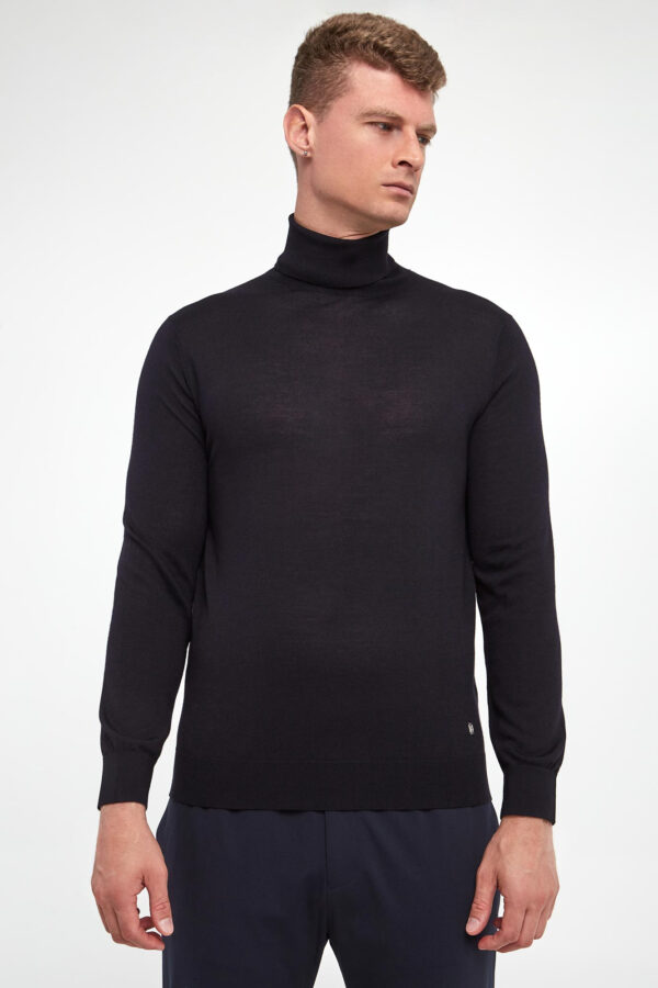 99b27033425542550ef72166e1434f6ad2fe7580 Golf męski z wełny merino LIU JO