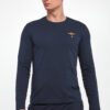Longsleeve męski z logo AERONAUTICA MILITARE