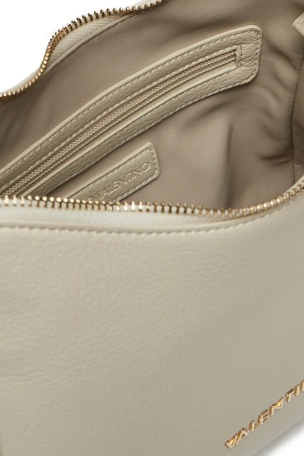 VALENTINO Beżowa damska torebka Kalimba Hobo Bag z saszetką