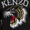 KENZO Czarna damska bluza TIGER VARSITY JUNGLE CREW-NEC