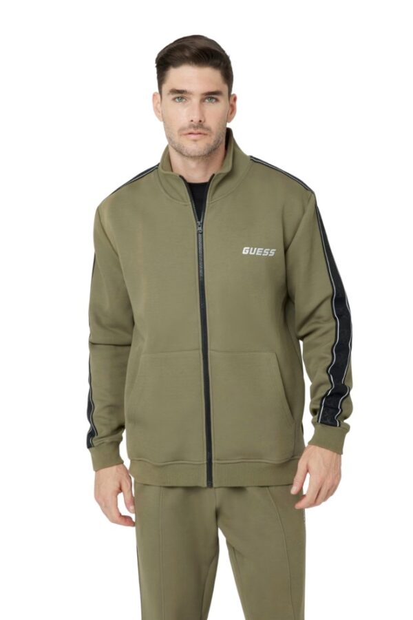 GUESS Zielona męska bluza Mickey