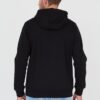 TOMMY JEANS Czarna męska bluza z kapturem