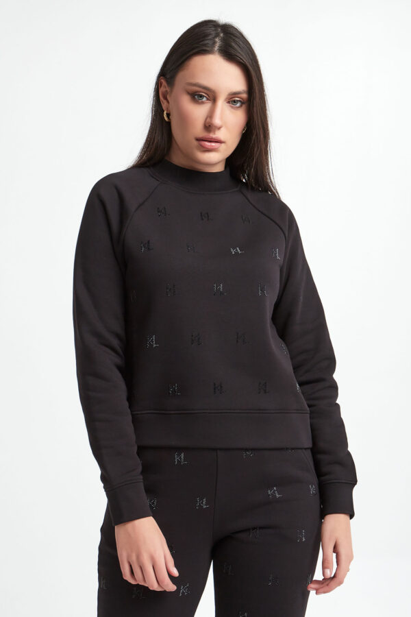 9c7df09898fc8abee564d405d84c0fd3df3ac0e3 Bluza dresowa damska KARL LAGERFELD