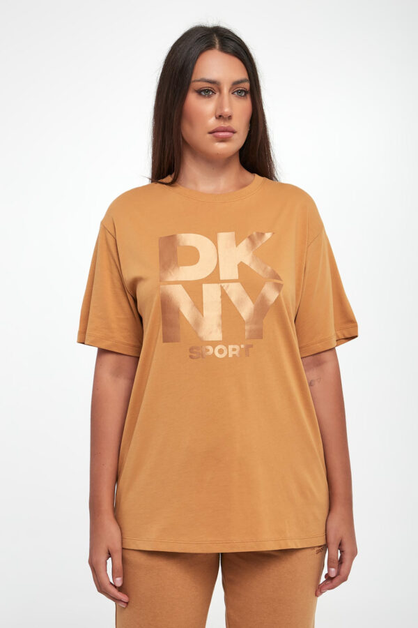 T-shirt damski DKNY