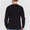 TOMMY JEANS Czarny męski longsleeve