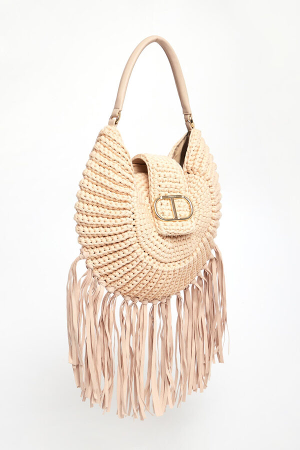 Torebka damska z frędzlami TWINSET