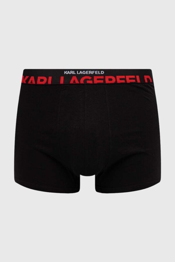 KARL LAGERFELD Komplet czarnych bokserek 3PACK
