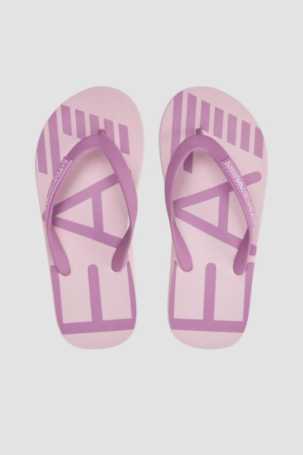 9f1c274a55dbc403e34ea6df9fe0055c13a79cd8 EA7 EMPORIO ARMANI Różowe japonki