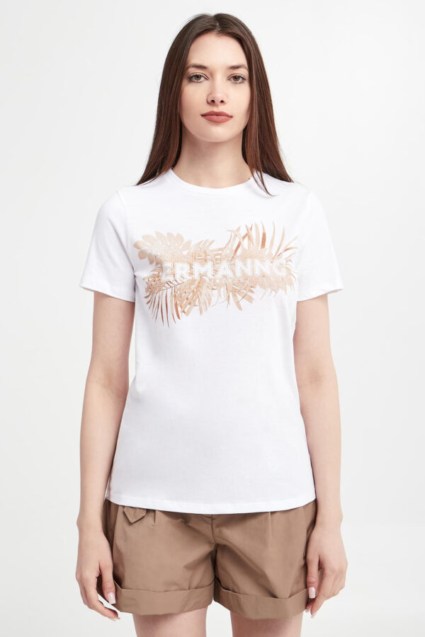 9f78f56eb7850118a5481fd30b0dce000744af55 T-shirt damski ERMANNO FIRENZE