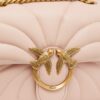 PINKO Różowa kopertówka Love Puff Mini CL AW