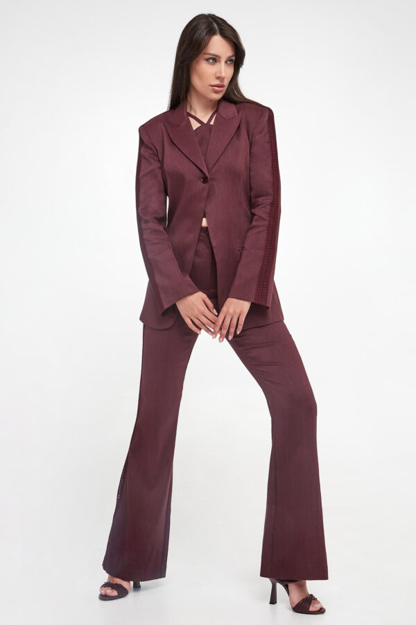 9fdbe29f1601eba49dff2c0f4bb089ab85aed8d6 Marynarka damska lniana PATRIZIA PEPE