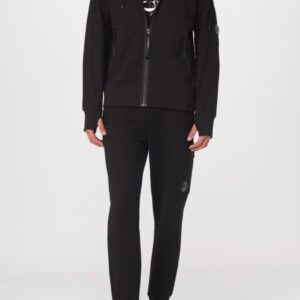 C.P. COMPANY Czarna męska bluza Hooded Open