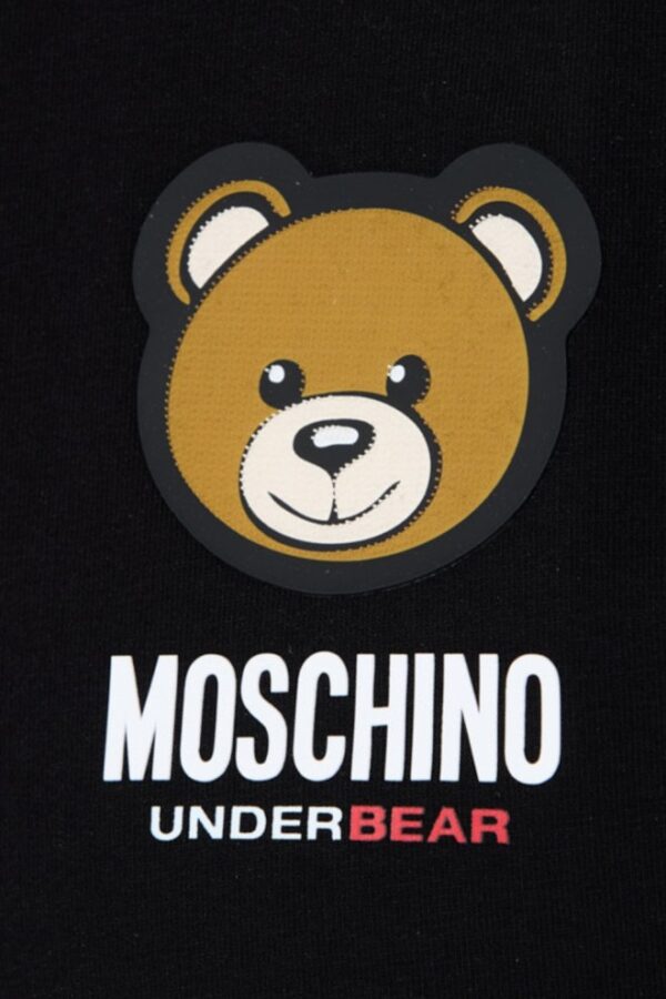 MOSCHINO Czarna męska bluza