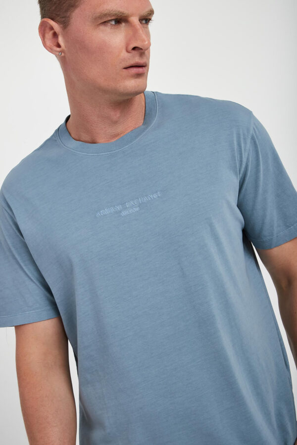 T-shirt męski z logo ARMANI EXCHANGE