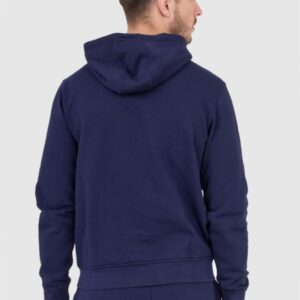 AERONAUTICA MILITARE Granatowa bluza męska z kapturem