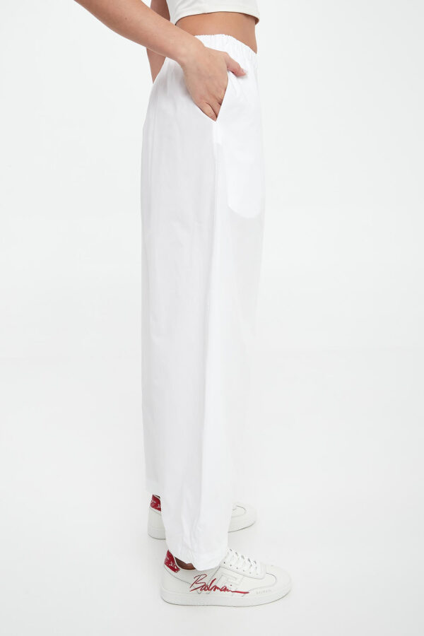 a159234a965dc3c652ed4f416af2ab7bf9b04eb0 Spodnie damskie popelinowe Roger PINKO