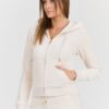 JUICY COUTURE Beżowa damska bluza Robertson Gold